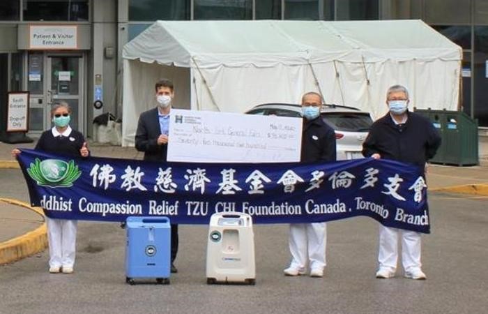 Tzu Chi Toronto provides support to hospital and medical workers during coronavirus pandemic