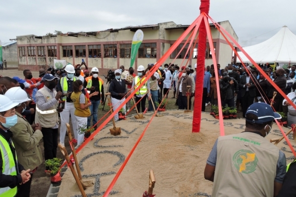 Groundbreaking Ceremony of Mozambique’s Largest Secondary School