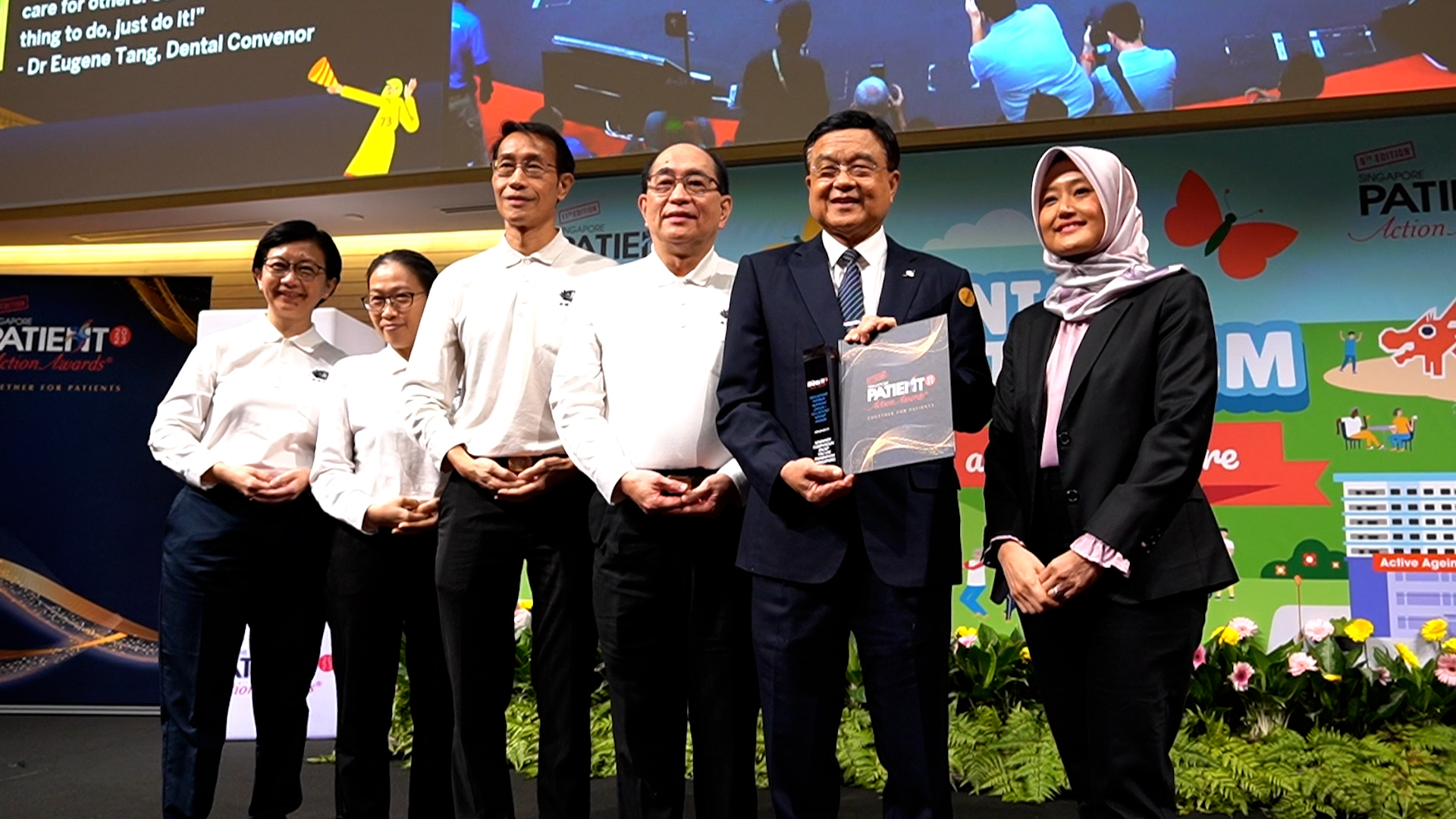 TIMA Singapore dental team receives recognition for its years of service