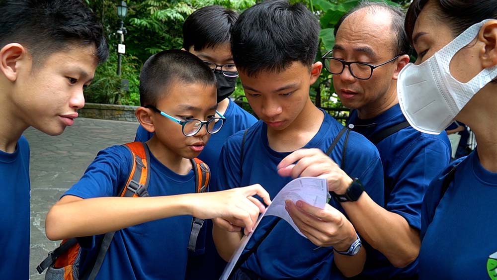 Tzu Chi Teenagers share what they have learned in the past year at Tzu Chi Teenagers Campage